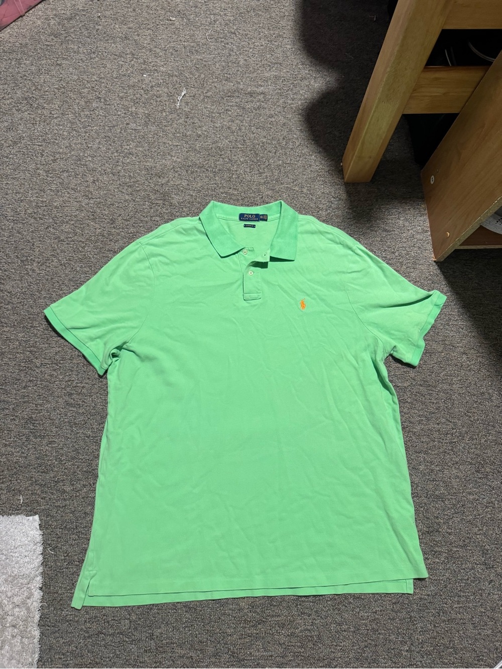Polo by Ralph Lauren Men’s Green Classic  Polo Shirt Size 2XL